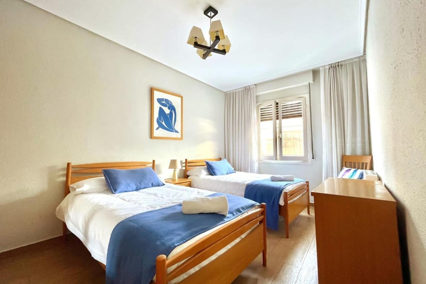 Tranquilo Apartamento Cerca Del Casco Viejo Bilbao Bagian luar foto