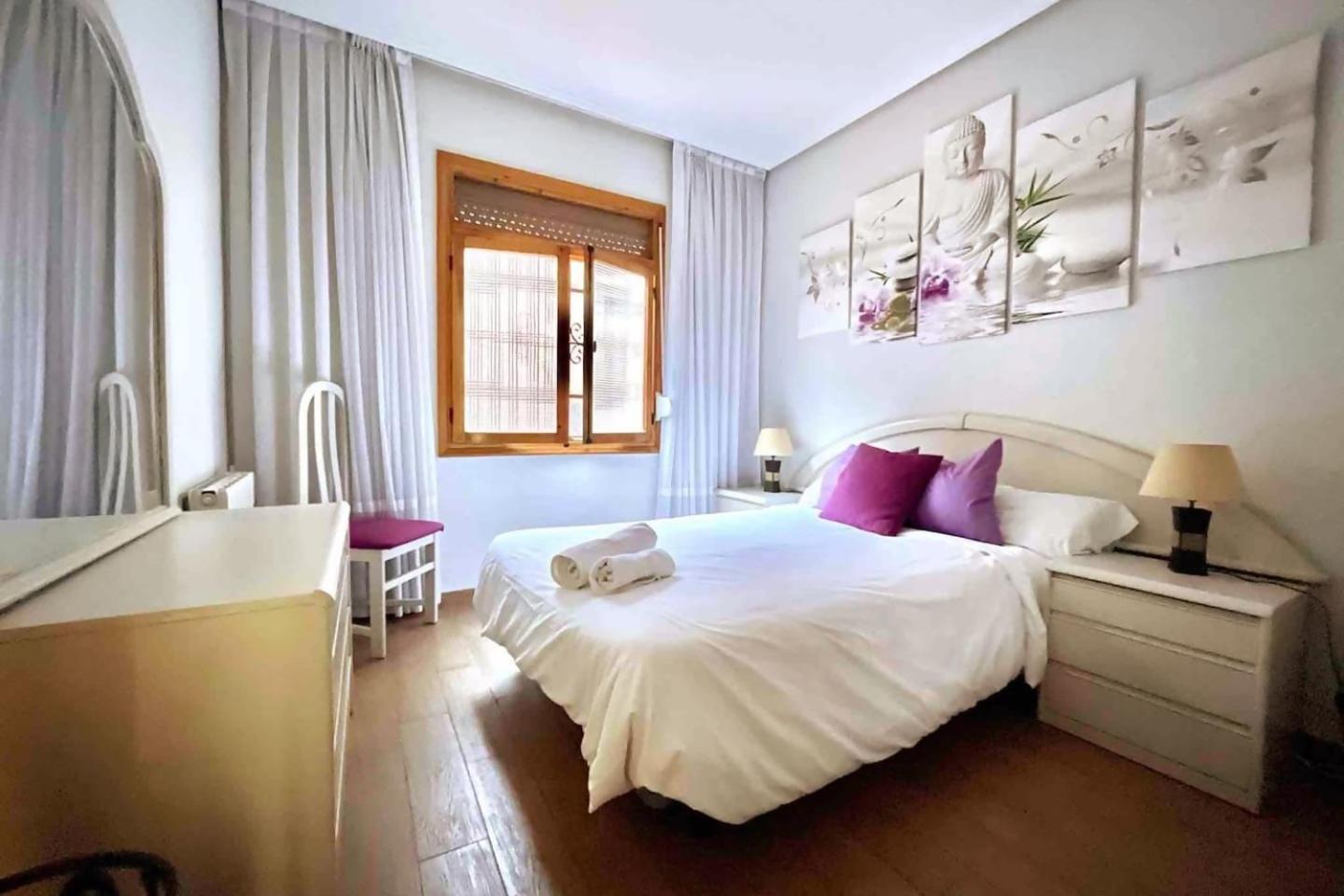 Tranquilo Apartamento Cerca Del Casco Viejo Bilbao Bagian luar foto