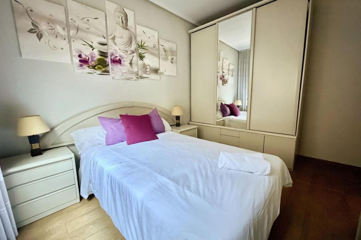 Tranquilo Apartamento Cerca Del Casco Viejo Bilbao Bagian luar foto